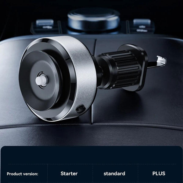 Magnetic Car Phone Holder – Dual-Sided with Suction Cup