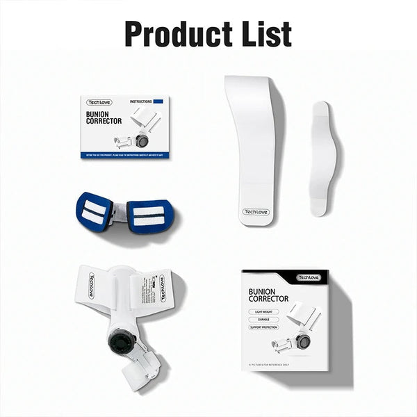 Adjustable Toe Bunion Corrector Orthopedic Splint for Alignment & Pain Relief