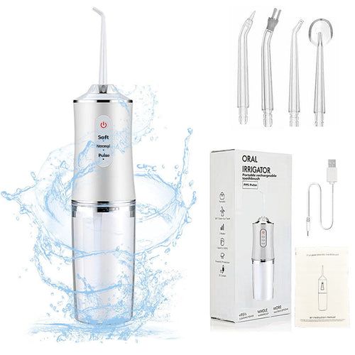 Rechargeable Cordless Oral Irrigator for Deep Cleaning