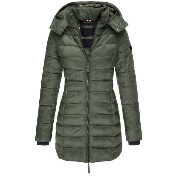 Stylish Lightweight Long Down Puffer Jacket