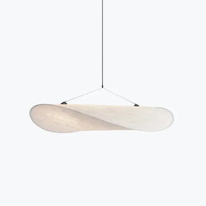 Japanese Silk Pendant Light – Handcrafted