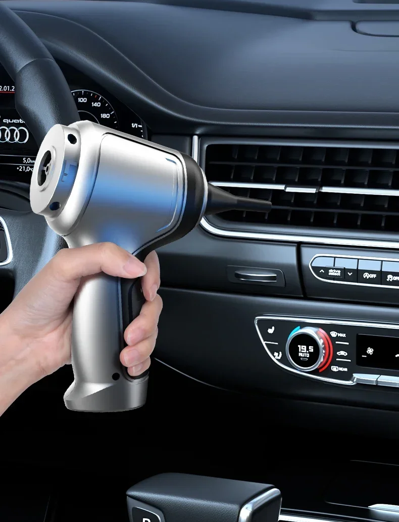 3-in-1 Cordless Handheld Car Vacuum Cleaner