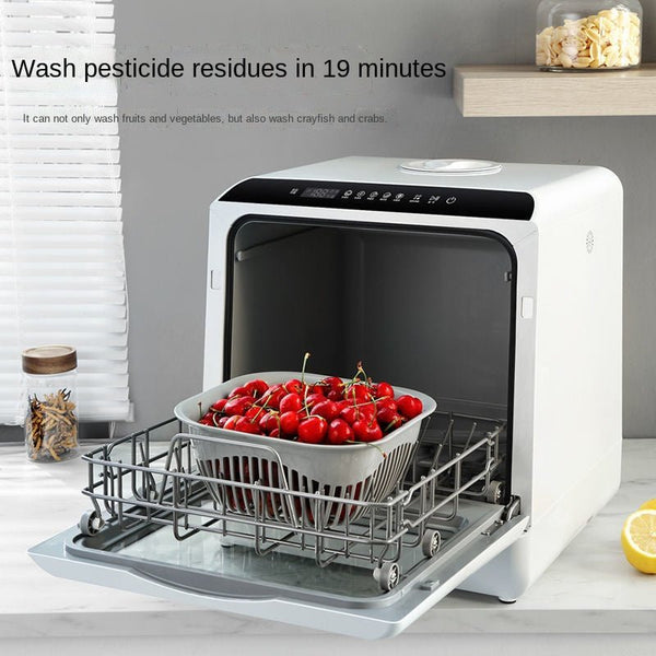 Compact Countertop Dishwasher – 6 Programs, 5L Tank