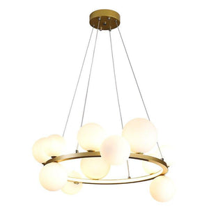 Modern Glass Globe Pendant Lamp