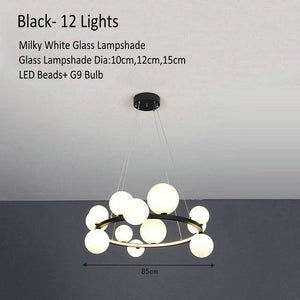 Modern Glass Globe Pendant Lamp