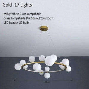 Modern Glass Globe Pendant Lamp