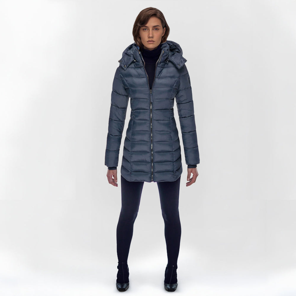 Stylish Lightweight Long Down Puffer Jacket