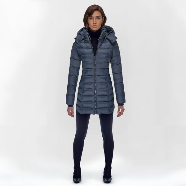 Stylish Lightweight Long Down Puffer Jacket