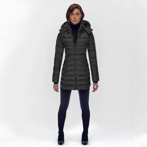 Stylish Lightweight Long Down Puffer Jacket