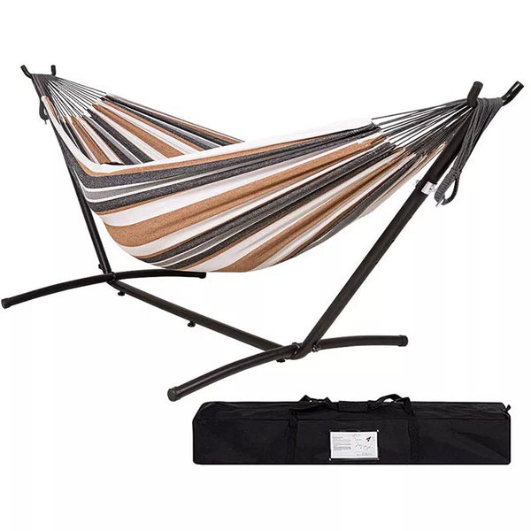 Premium Double Hammock with Stand