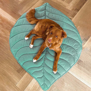Leaf-Shaped Dog Blanket