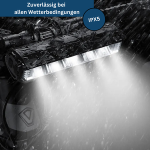 6000LM Cycling Light with 8000mAh Battery