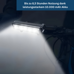 6000LM Cycling Light with 8000mAh Battery