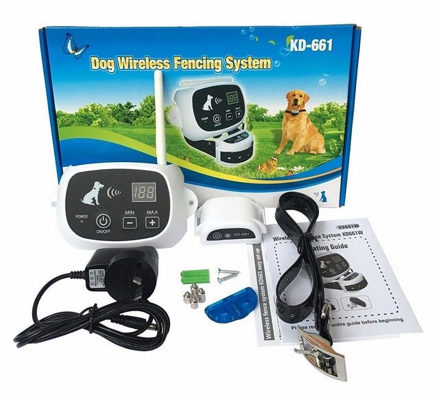 Invisible Wireless Dog Fence Collar – Waterproof