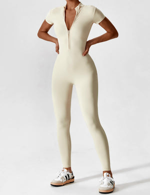 Opulent High-Intensity Yoga Training Bodysuit