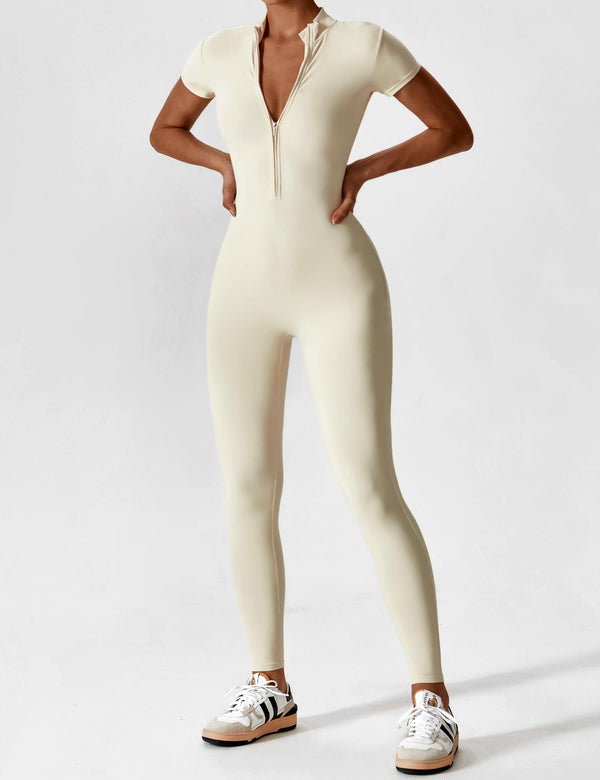 Opulent High-Intensity Yoga Training Bodysuit