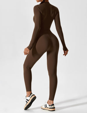 Opulent High-Intensity Yoga Training Bodysuit