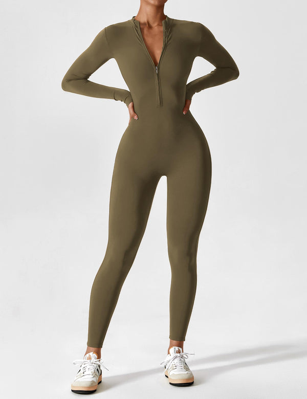 Opulent High-Intensity Yoga Training Bodysuit