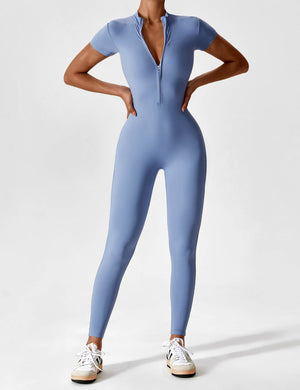 Opulent High-Intensity Yoga Training Bodysuit