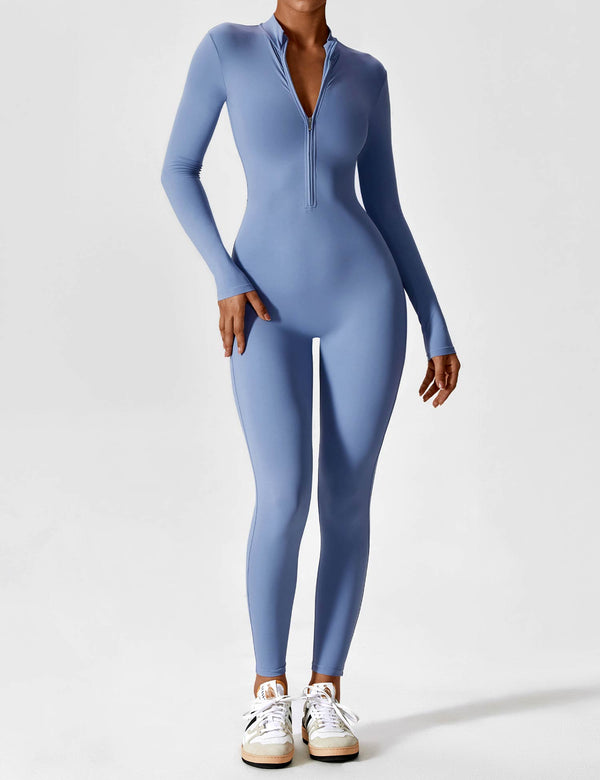 Opulent High-Intensity Yoga Training Bodysuit