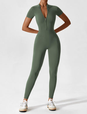 Opulent High-Intensity Yoga Training Bodysuit