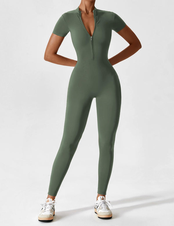 Opulent High-Intensity Yoga Training Bodysuit