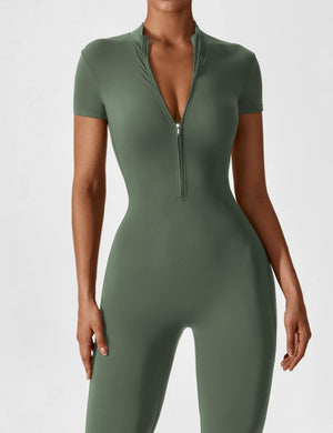 Opulent High-Intensity Yoga Training Bodysuit