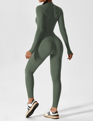 Opulent High-Intensity Yoga Training Bodysuit