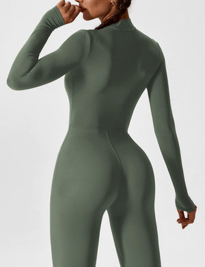 Opulent High-Intensity Yoga Training Bodysuit