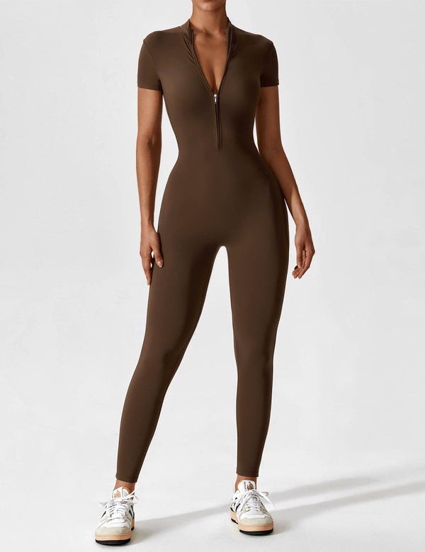 Opulent High-Intensity Yoga Training Bodysuit