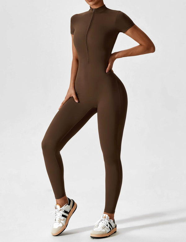 Opulent High-Intensity Yoga Training Bodysuit