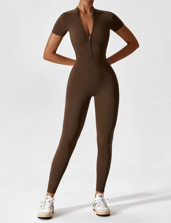 Opulent High-Intensity Yoga Training Bodysuit