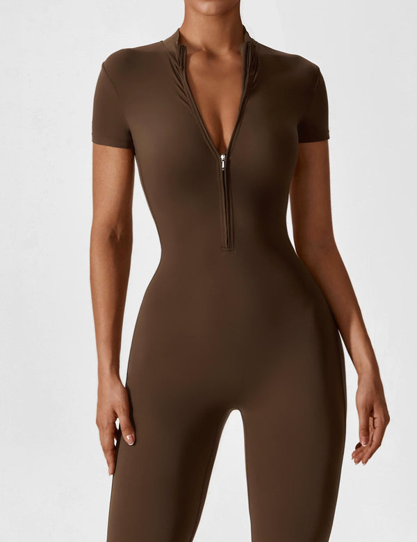 Opulent High-Intensity Yoga Training Bodysuit